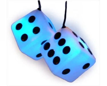 Köp Lysande Tärningar Blue Light 24v Lysande Tärningar Blue Light 24v