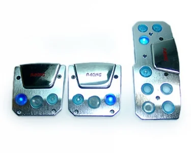 Fotpedal Blue Flash