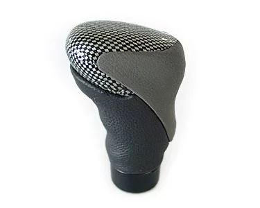 Växelspak Leather Carbon