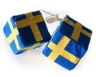 Köp Biltärningar - Sverige-flaggan