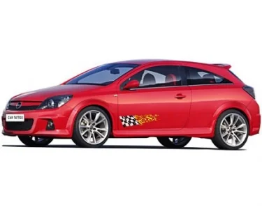 Köp Blazing Flags - CarTattoo Blazing Flags - CarTattoo
