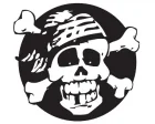 Köp Skull 06 - Pirate LITEN