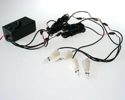 Multi function-kit med 4 strobe-lampor för framlyktorna