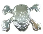 Köp Krom-emblem - Skull & Bones