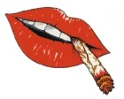 Köp Smoking Lips - 10x12