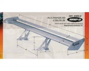 Bakspoiler/Vinge - Double Wing