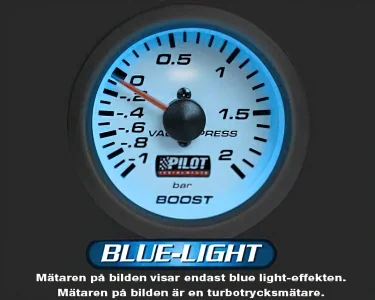 Blue-Light - Vattentemp-mätare