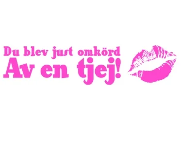 Köp Du blev just omkörd av en tjej