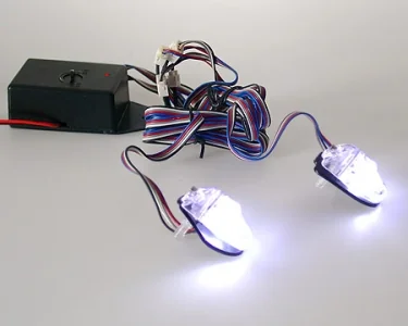 Spolarmunstycken Strobe & LED