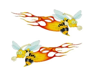 Köp Bumblebees - CarTattoo Bumblebees - CarTattoo