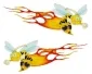 Bumblebees - CarTattoo