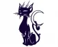 Köp Black Cat - CarTattoo Magic Ink