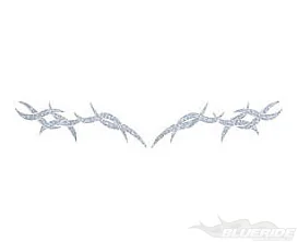 Köp Barbed Wire - CarTattoo Streamer Köp Barbed Wire - CarTattoo Streamer