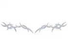 Köp Barbed Wire - CarTattoo Streamer