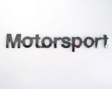 Emblem Chrome Style - Motorsport