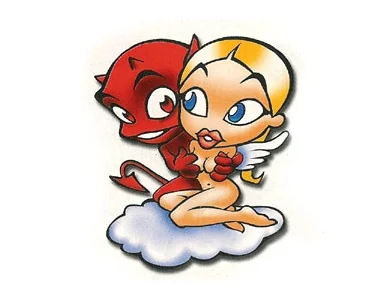 Köp Diabolic Girl & Boy - 12x8