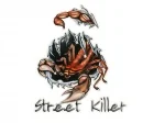 Köp Scorpio Street Killer - Dekal