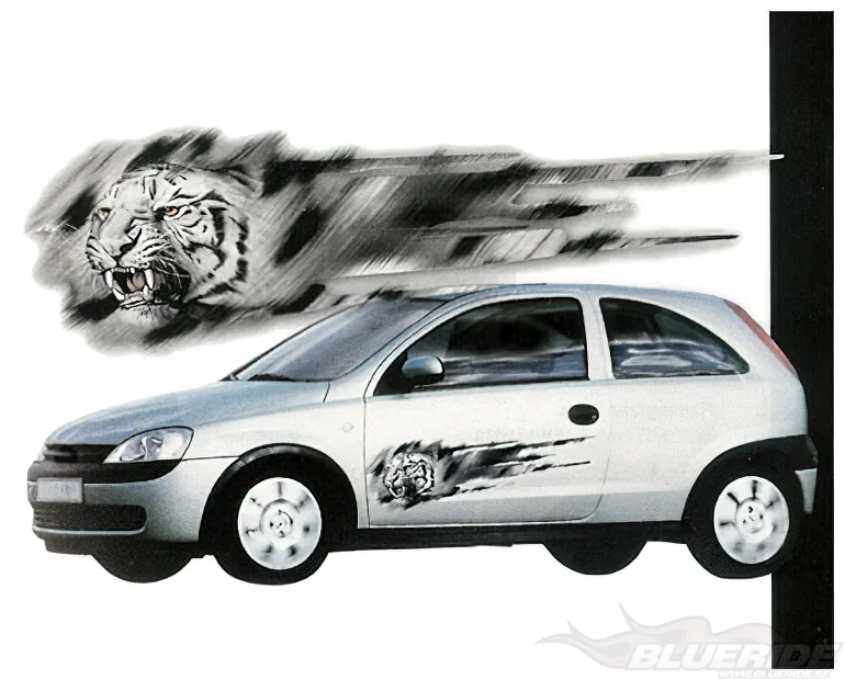 Köp White Tiger x2 - Dekal Köp White Tiger x2 - Dekal