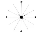 Köp Umbrella Clock - 1 meter