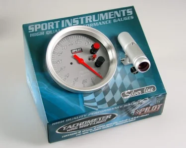 Silver Line - Varv-Mätare med Shift Light 5"