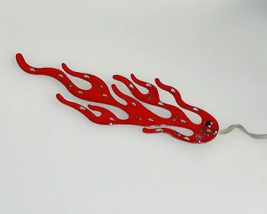 Köp LED Flame Sticker LED Flame Sticker