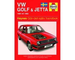 Köp VW Golf & Jetta II (84-92) - Reparationshandbok