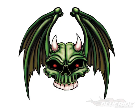 Köp Skull/Bat - Dekal Köp Skull/Bat - Dekal
