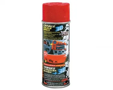 Crinkle-colour spray 3D