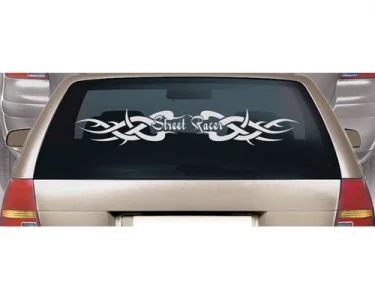Bakrutedekal - Tribal 1 Street Racer