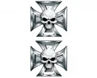 Köp Skull n Cross - Dekal