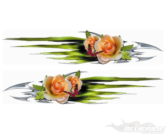 Köp Metal Roses Stripes - Dekaler Köp Metal Roses Stripes - Dekaler