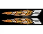 Köp Metal n Burning Skull - Dekal