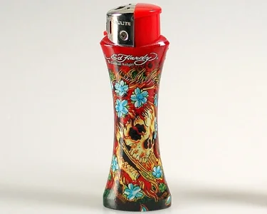 Köp Ed Hardy Tändare - Skull Red