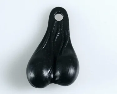 Köp Mini Balls Svart - Nyckelring