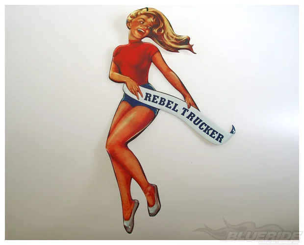 Köp Pin-Up - Rebel Trucker Köp Pin-Up - Rebel Trucker