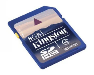 Minneskort Kingston 8 GB SDHC-kort