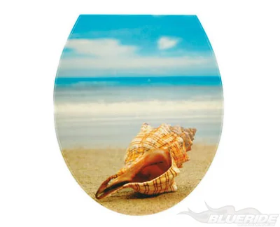 Köp Toalett-Sticker - Beach Köp Toalett-Sticker - Beach