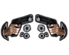 Köp Hand with Gun - Dekal