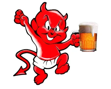Köp Devil Beer - Dekal