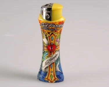 Köp Ed Hardy Tändare - Yellow Cross