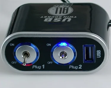 Socket Switch & USB LED - 2-way