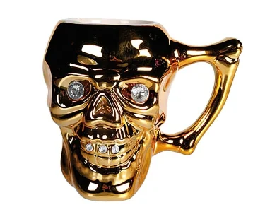 Mugg Skull Crystal Eyes