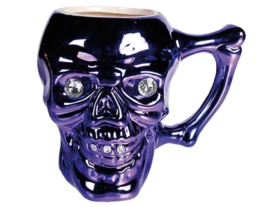 Mugg Skull Crystal Eyes