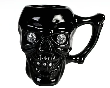 Mugg Skull Crystal Eyes