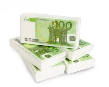 Köp Servett 100-eurosedel