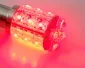 LED Glödlampa BA15s 20-LED Röd