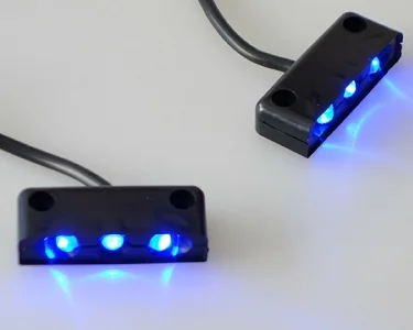 Sidoljus - Side Marker Svart