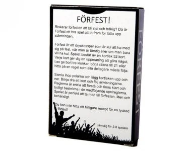 Förfest! - Kortspelet