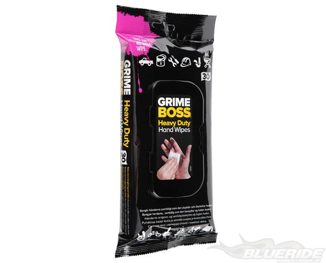 Köp Grime Boss Wipes Våtservetter - 30 Pack Köp Grime Boss Wipes Våtservetter - 30 Pack