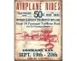Köp Secrist Flying Circus Airplane Rides - Retro Skylt Köp Secrist Flying Circus Airplane Rides - Retro Skylt